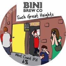 Bini Brew Co Such Great Heights (Keg)
