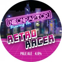 Neon Raptor Retro Racer (Keg)