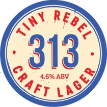 Tiny Rebel 313 Lager (Keg)