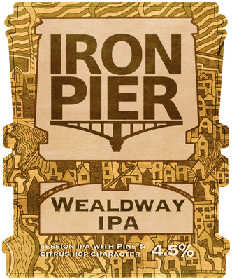 Iron Pier Brewery Wealdway IPA (Cask)