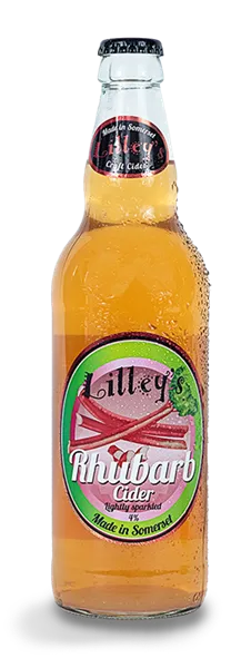 Lilley's Rhubarb Cider (BOTTLES)