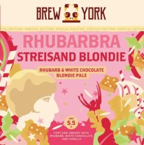 Brew York Rhubarbra Streisand Blondie (Keg)