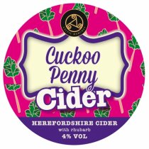 Celtic Marches Cuckoo Penny Rhubarb Cider (Bag In Box)