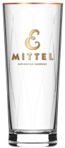 Elvington Brew Co 'Mittel' Pint Glass (Box of 12)