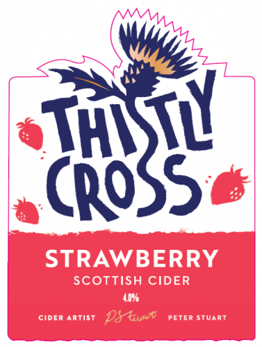 Thistly Cross Strawberry Cider (Bag In Box)
